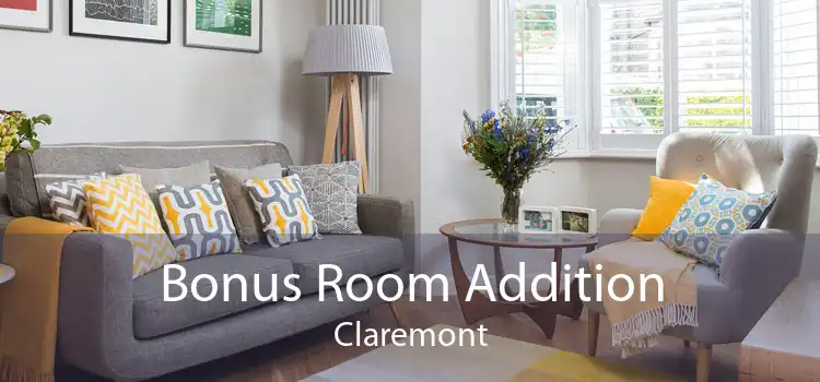 Bonus Room Addition Claremont